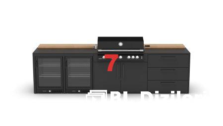 Gorgor Outdoor Kitchen Concept: Modern Mimariyle Uyumlu Bahçe Mutfağı Çözümleri 
