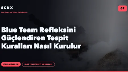 Blue Team Refleksini Güçlendiren Tespit Kuralları Nasıl Kurulur