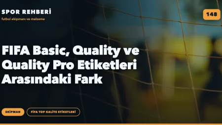 FIFA Basic, Quality ve Quality Pro Etiketleri Arasındaki Fark